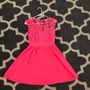 Bright pink sundress *NEVER WORN